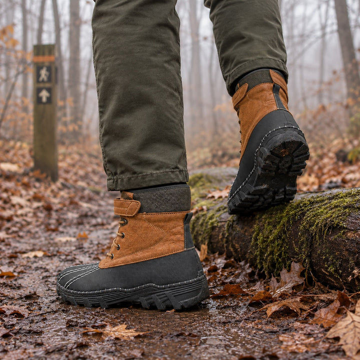 Stormvik Leather Duck Boots