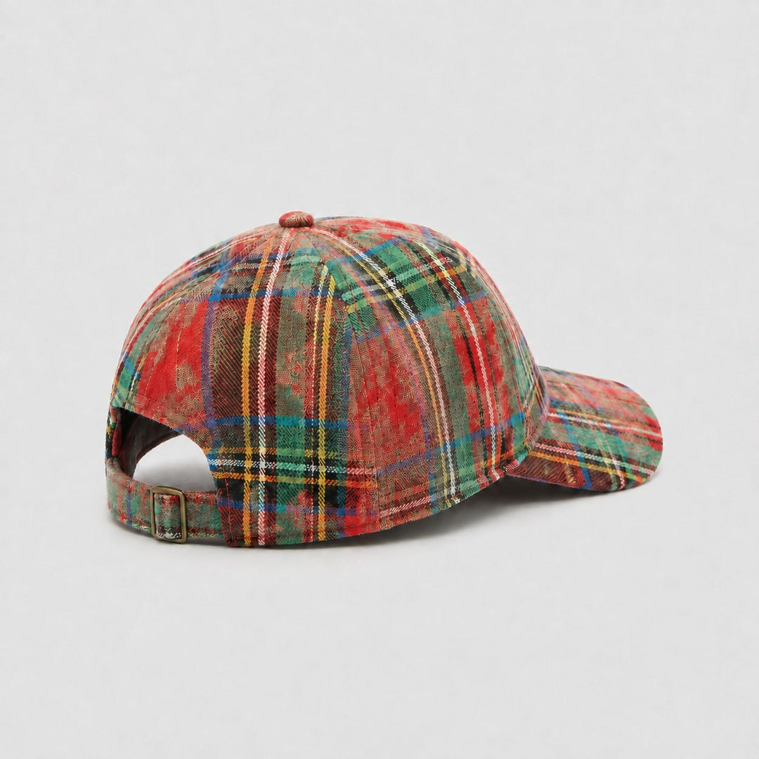 Fenwick Retro Plaid Baseball Cap