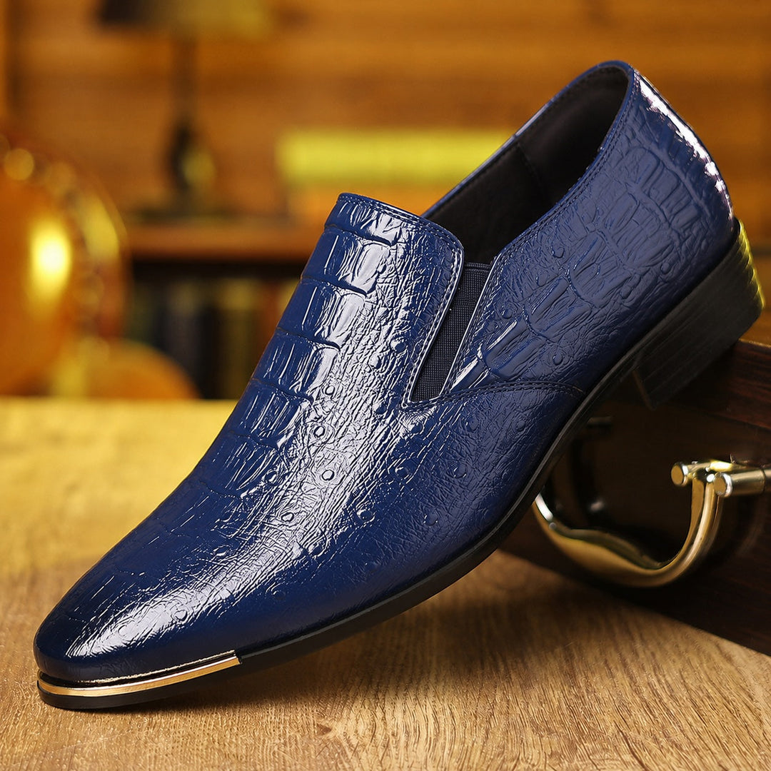 Venaro Leather Slip-On Loafers