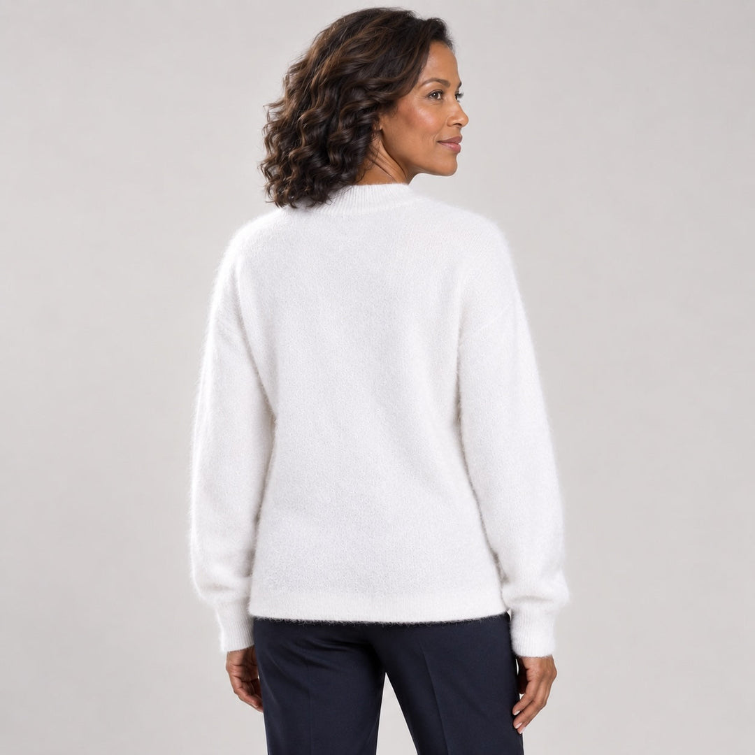 Lona Cashmere Crewneck Sweater