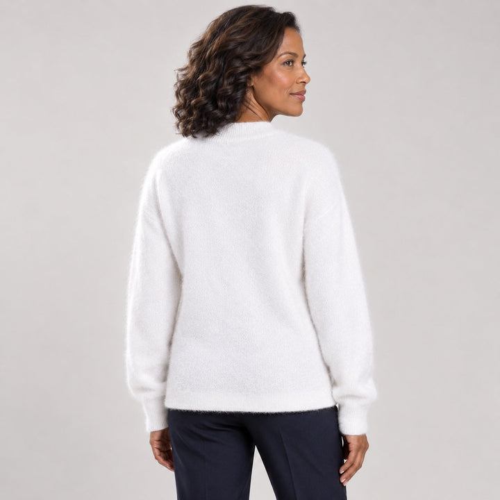 Lona Cashmere Crewneck Sweater