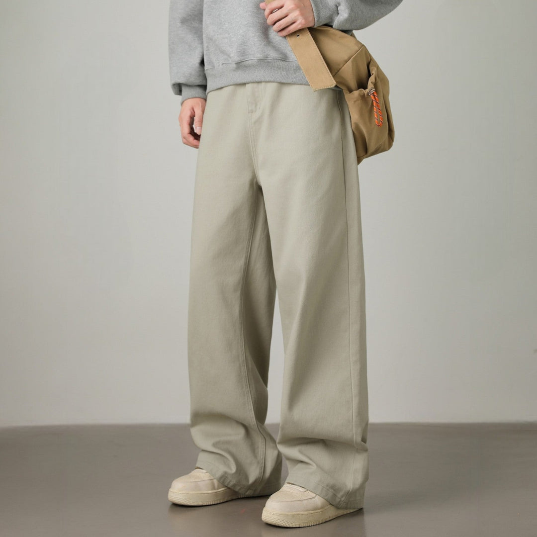 Aalto Straight Leg Cotton Pants - Jack Hafford
