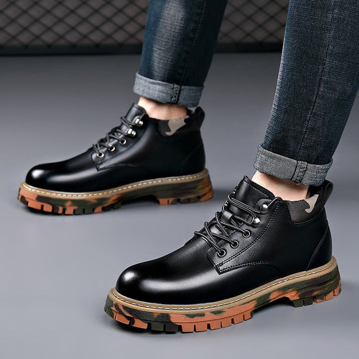Harrow Leather Ankle Boots