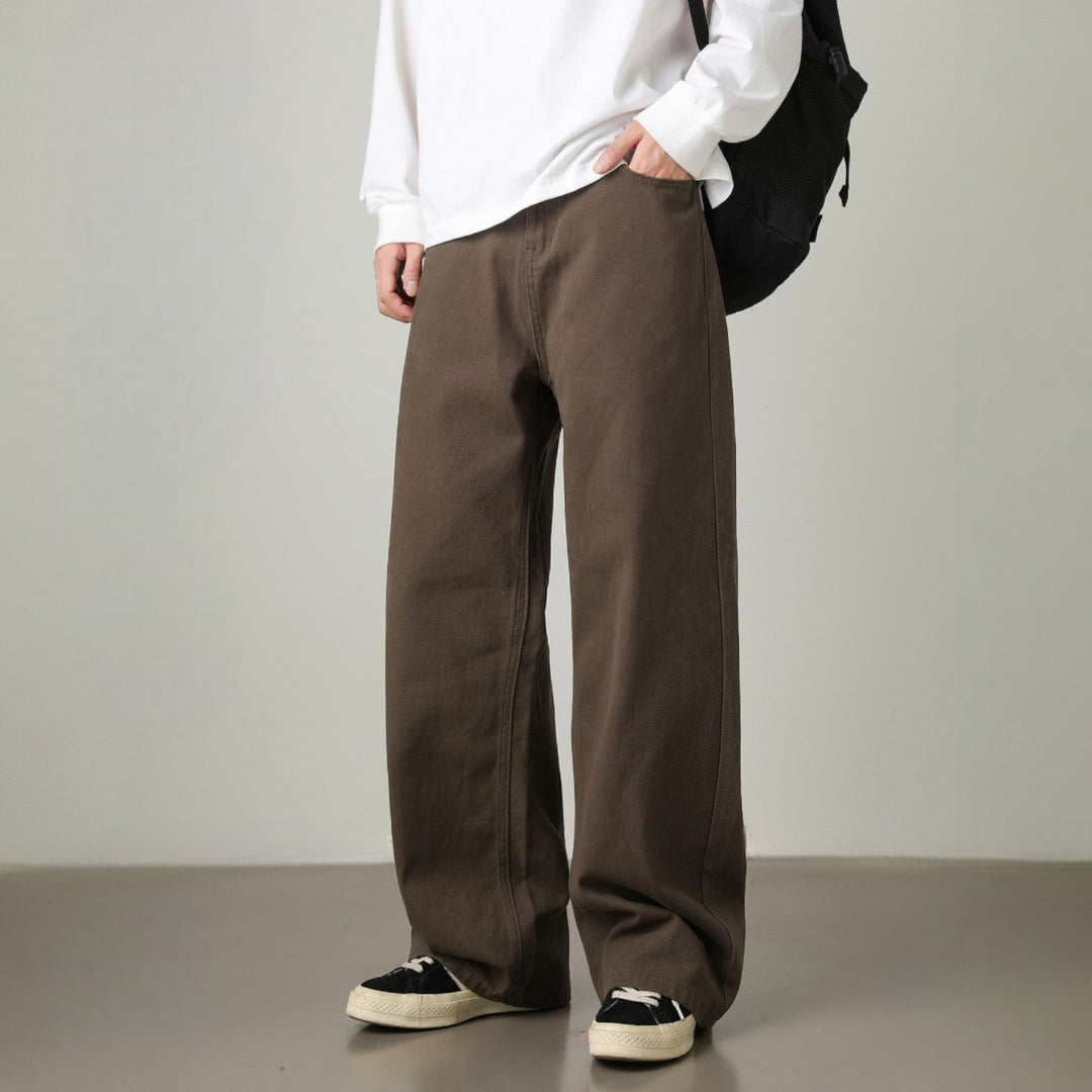 Aalto Straight Leg Cotton Pants - Jack Hafford