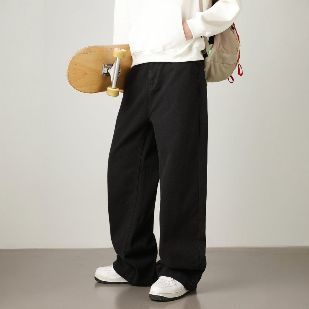 Aalto Straight Leg Cotton Pants - Jack Hafford