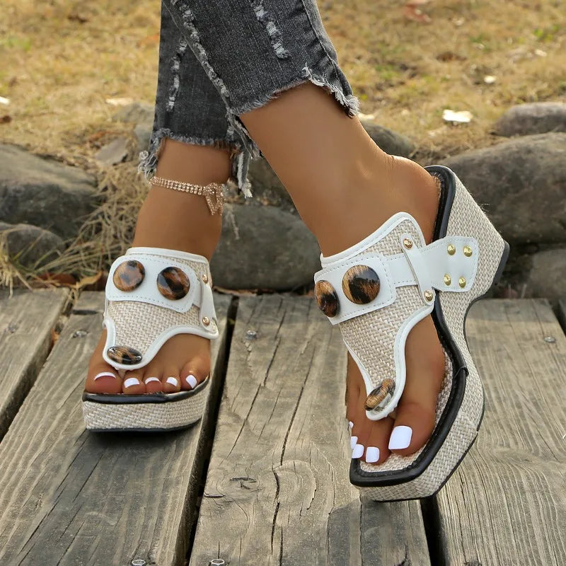 Bambi Block Heel Sandal - Jack Hafford