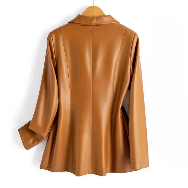 Delinda Leather Blazer - Jack Hafford