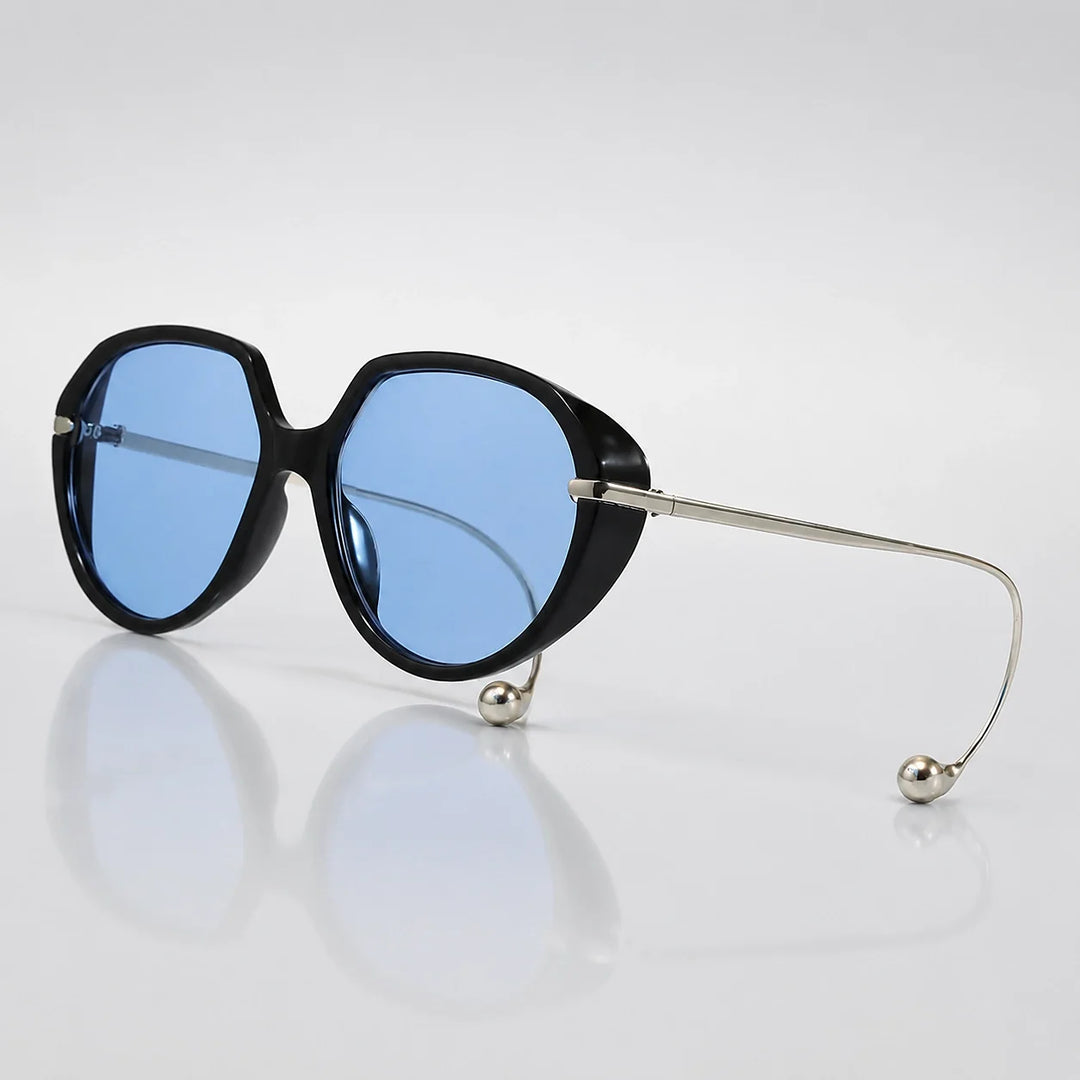 Halvara Brioso Sunglasses — Black/blue Film (sunglasses hero)