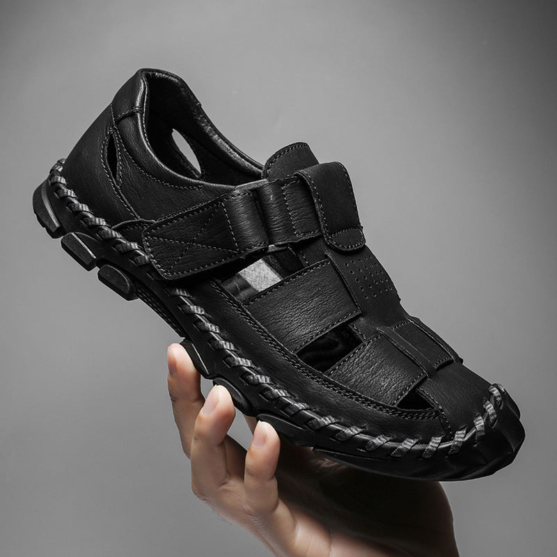 Bruce Fisherman Leather Sandal - Jack Hafford