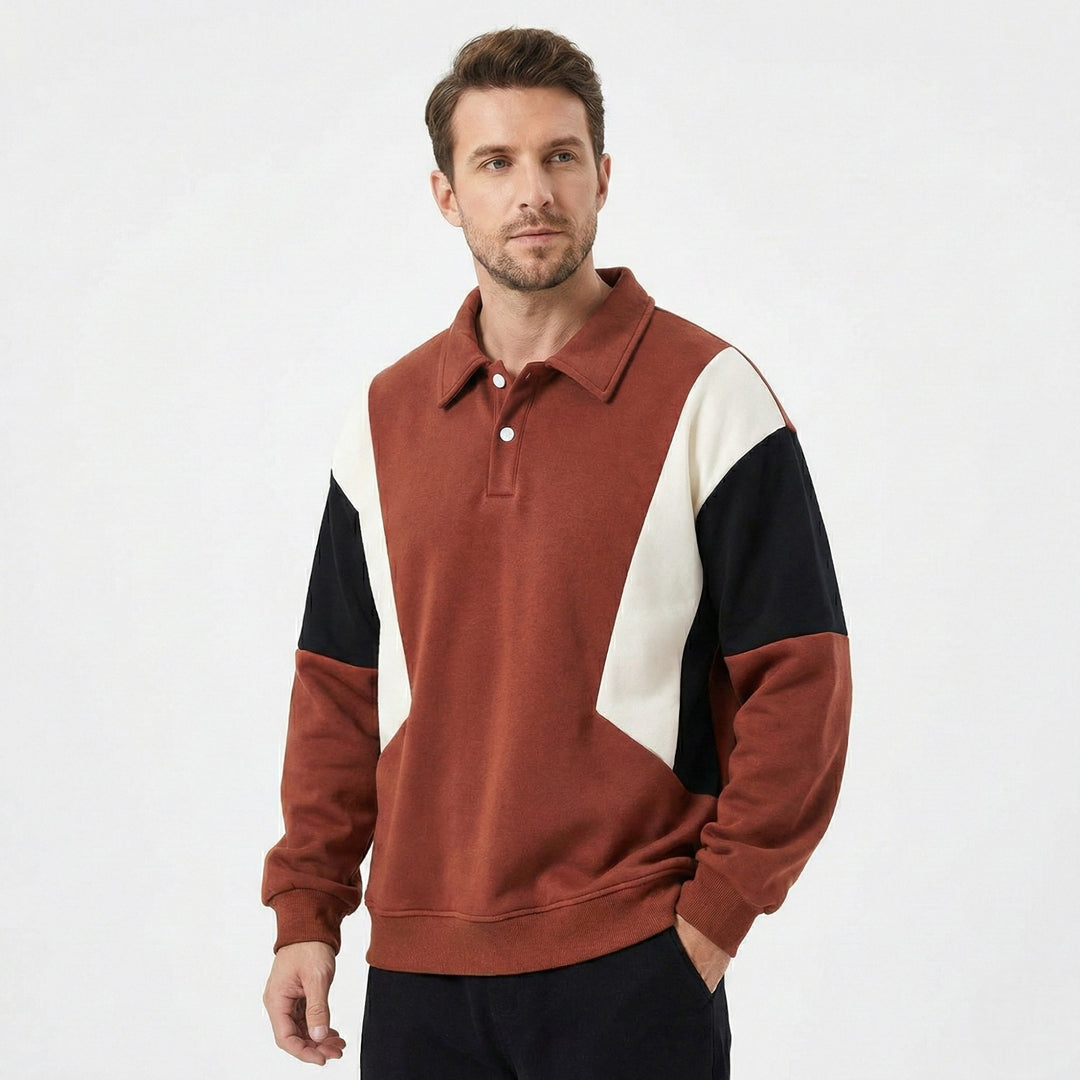 Mariner Polo Cotton Sweatshirt